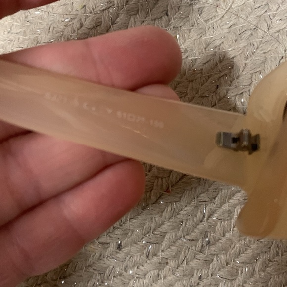 SOJOS Retro 90s Nude Rectangle Sunglasses For Women Trendy Chunky Glasses - Picture 9 of 9